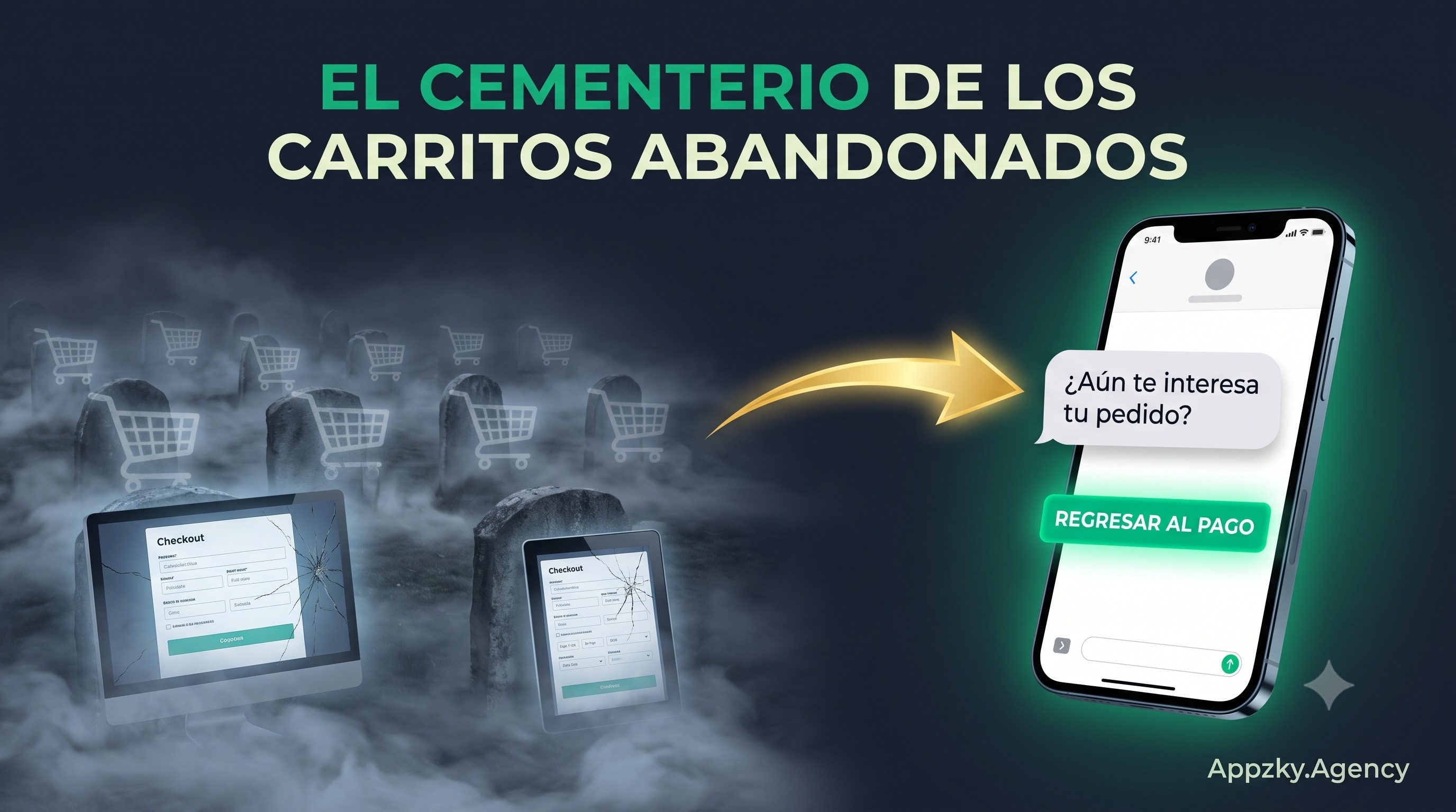 El cementerio de los carritos abandonados: Cómo rescatar ventas perdidas usando WhatsApp