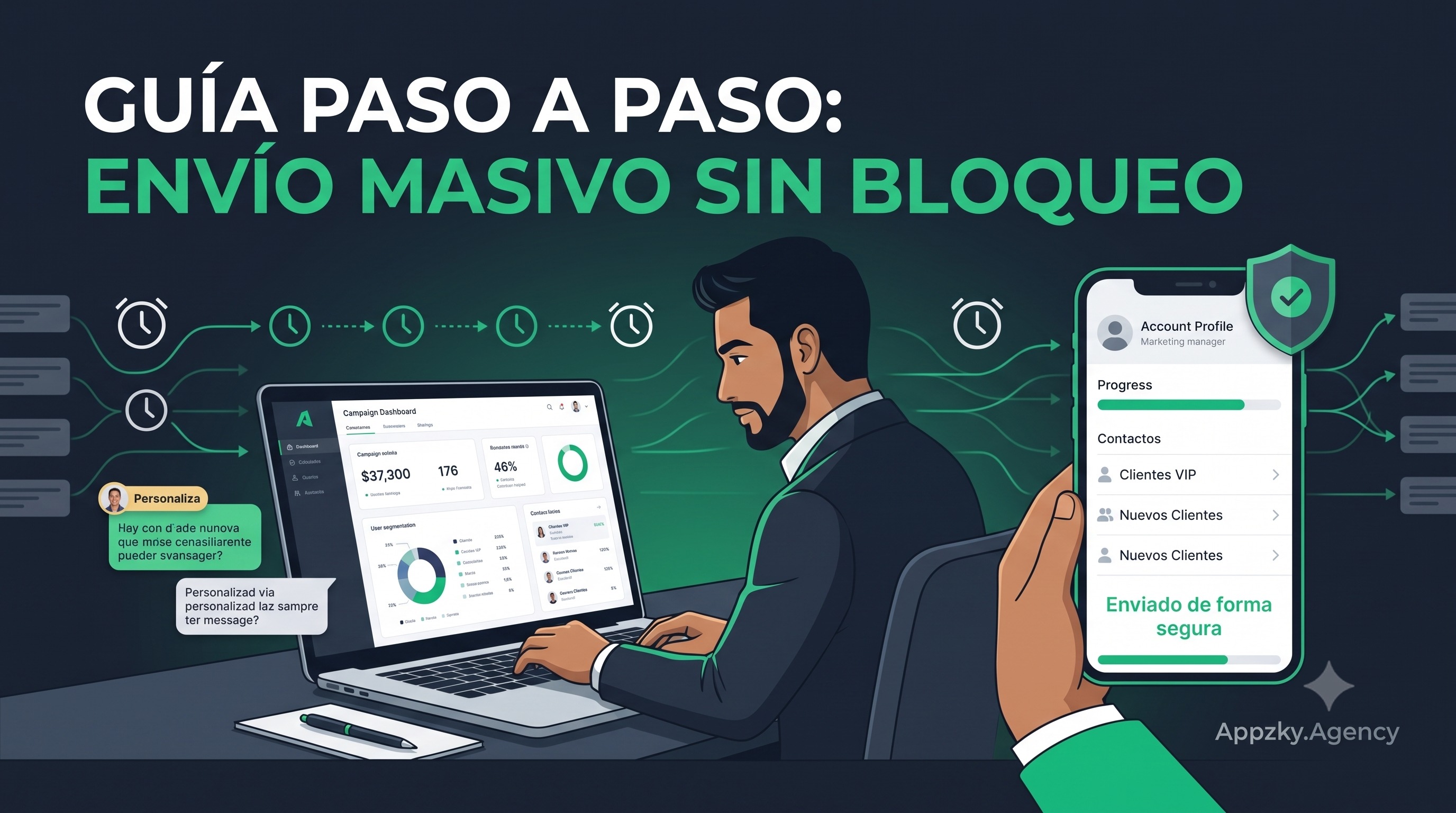 Guía paso a paso: Cómo hacer un envío masivo en WhatsApp sin que bloqueen tu cuenta